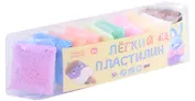 Лёгкий пластилин, 12 цветов