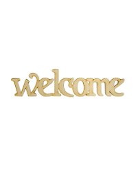 Слово Welcome (141331) (288х72мм) (игрушка из дерева) (упаковка)