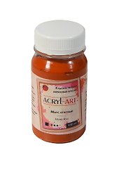 Краска акриловая "Акрил-Арт" марс красный,100мл,банка, Таир