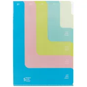 Папка-уголок, 5 отделений, А4