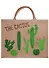 Сумка джутовая L Кактусы (43х34х19) (12-Eline-5-L) - 0