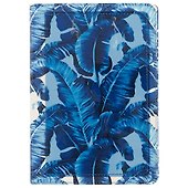 Ежедневник недатированный «Blue tropic» А5, 96 листов, экокожа, InFolio - 0