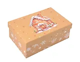 Коробка подарочная "Пряничный домик" 21*14*8,5, картон