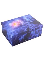 Коробка подарочная "Космос" 23*15,5*9см, картон