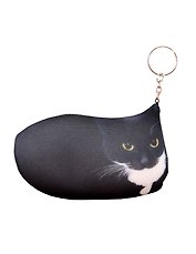 Брелок-антистресс "Кот черный мем", 15см