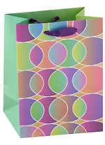 Пакет А5 23*18*10 "Цветные овалы" нейтр., бум.мат