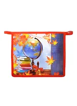 Папка для тетрадей А5 "1 СЕНТЯБРЯ" на молнии сверху 23,3*20см, пластик, Феникс