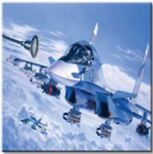 Модель, сборная, ITALERI, Самолет  Sukhoi SU-34 (1:72)