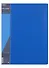 Папка 20ф А4 "STANDARD" пластик 0,6мм, синяя - 0