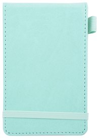 Записная книжка «Joy Note. Ментоловый» А6, 50 листов в линейку, экокожа, Listoff