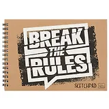 Скетчбук «Без правил!», акварельный, 20 листов, А5