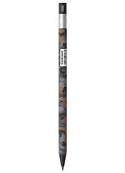 Карандаш механический Erich Krause, ColorTouch Rough Native, 2 мм HB с точилкой