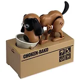 Копилка механическая в ассортименте Собака КМ-4468