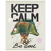 Тетрадь в клетку Unnika, "Только спокойствие!", 48 листов, в ассортименте