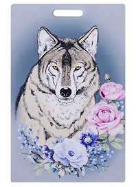 Чехол для карточек Аnimals in Flowers Волк (ДК2017-132)