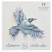 Планшет для акварели 200*200 15л "Ворон" белый, 300г/м2, 100%хлопок