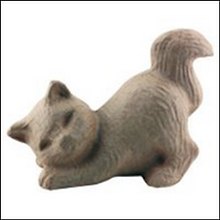 Фигурка из папье-маше объемная Котенок (SA115) (мал) (10,5х20х15)