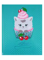 Дневник для младших классов Феникс+, "Котик-капкейк"