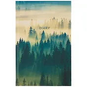 Ежедневник недат. А5 112л "Туманный лес" 7БЦ, мат.лам, офсет