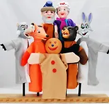 Кукольный театр Серия Жирафики: "Колобок" 7 кукол 68317