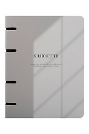 Тетрадь в клетку Shadow. Серый, 120 листов, на кольцах, Be Smart