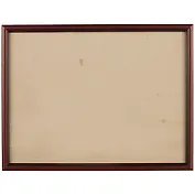 Рама со стеклом, тёмно-коричневая, 30 х 40 см