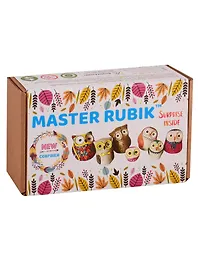 Гипсовые фигурки для творчества МАСТЕР РУБИК, MASTER RUBIK Совушки (7+1 в подарок)