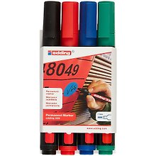 Перманентные маркеры Edding, 4 штуки