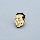 Сувенир, Значок эмалированный Хармс