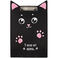 Планшет «У меня же лапки», А5, пластик, фигурный