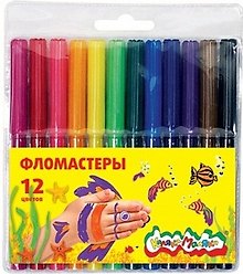 Фломастеры «Каляка» Каляка -Маляка, 12 цветов