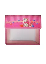 Папка для тетрадей А5 "КОШЕЧКА" на липучке 23,6*20см, пластик, Феникс