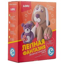 Набор для творчества LORI Лепная фантазия Озорные зверята