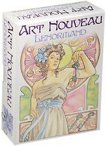 Таро Аввалон, Оракул Арт Нуво (Ленорман)/Oracle Art Nouveau 36 карт, инструкция, Худ. А. Кастелли