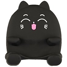 Держатель для телефона Кот (силикон) (8х7) (блистер) (12-06938-1)