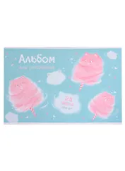 Альбом для рисования Феникс+, "Котоваты", А4, 24 листа