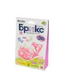 Конструктор Брикс JH8802F Цветок (18 дет.) (88026)