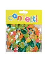 Набор для творчества, Пайетки Листочки микс пастельных цветов 15гр