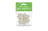Набор для творчества, HOBBY TIME, Бусины фигурные под жемчуг Розочки 13мм
