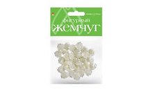Набор для творчества, HOBBY TIME, Бусины фигурные под жемчуг Розочки 13мм