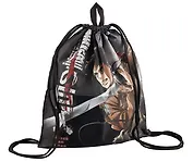 Мешок для сменной обуви "Атака Титанов. Сезон 1-3", 41 х 49 см, 1 отделение