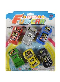 Набор игрушек «Машинки Fun Car», 6 штук