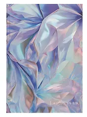 Ежедневник недат. А5 128л "Парча" 7БЦ, ламинация Soft Touch,  печать по фольге, офсет