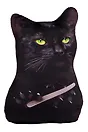 Мягкая игрушка Кот пилит ногти Мем (28см)
