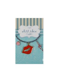 Кулон «Алые губы»