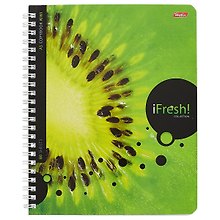 Тетрадь общая «iFRESH», 80 листов в клетку, А5, в ассортименте - Hatber