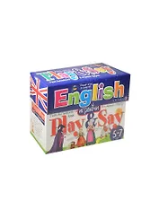 Английский: играй и говори. Уровень 2 = English: Play and Say. Level 2. (Учим Английский в игровой форме. 5-7 лет) (комплект материалов в коробке)
