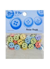 Набор пуговиц Petite Petals (6973) (упаковка)