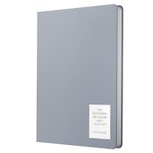 Ежедневник недат. А5 152л "NUANCES" дымка, 7Б, иск.кожа, тв.переплет, тонир.блок, нашивка с тисн.фольгой, скругл.углы, ляссе, инд.уп - 2