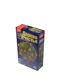 Плетение из бисера Дерево счастья Апельсиновое дерево (Дер-004) (LORI) (набор для творчества) (7+)